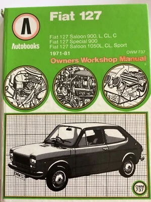 Autolibros - Fiat 127 - 1971 a 1981 - Manual de taller del propietario Foto 1 de 3