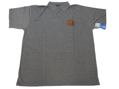 Nuevo OSU Oregon State Beavers Para Hombres Tallas Grandes y Altas Gris Majestuoso Polo Foto 1 de 4