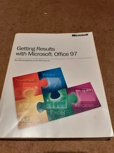 VINTAGE-GETTING RESULTS WITH MICROSOFT OFFICE 97-MANUAL ONLY. - Zdjęcie 1 z 2