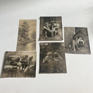 Konvolut 5 Bilddrucke verschiedene Vintage Kunstdrucke 30er Jahre - Bild 1 von 7