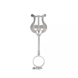 Supporto morsetto placcatura metallo lira da marcia ricambio per parte clarinetto T0Q4 - Foto 1 di 12