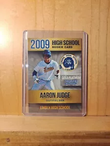 2009 aaron judge linden school gold limited phenom mint 2000 made - Picture 1 of 6