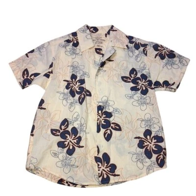 Hawaiian Vintage Wash Button Down Small Faded Glory - Image 1 of 4