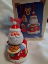 Hallmark Keepsake Ornament 2003 Sweet Tooth Treats Santa WITH Cookies NEW