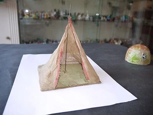 FIGURINE POUR SOLDAT DE PLOMB TENTE EN TOILE - Picture 1 of 2