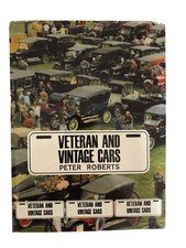 Veteran And Vintage Cars Book by Peter Roberts Hamlyn London 1963 Superb