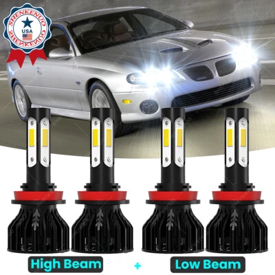 Combo de 4 bombillas LED de 4 lados para Pontiac GTO 2004 - 2006 - 4x Foto 1 de 4