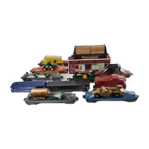 Lote Mixto T006 Calibre O Trenes Coches Carga Boxcars Pisos Tankers Juguetes - Imagen 1 de 8