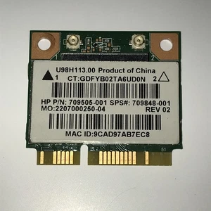 HP 15-r Series 15.6" Genuine Laptop WiFi Wireless Card 709505-001 709848-001 - Picture 1 of 3