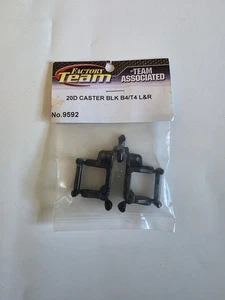 Team Associated CASTER BLOCK B4/T4 L & R [9592] CARBON  - Bild 1 von 2