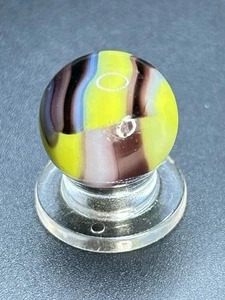 Vintage Marble King Blended Hybrid Rainbow Marble 0.629” - Picture 1 of 12