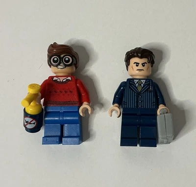 Lego Bruce Wayne And Dick Grayson (Batman And Robin) Minifigures ~ READ DESCRI… - Изображение 1 из 4
