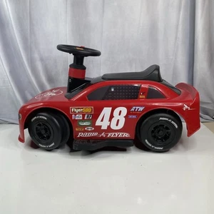 Electric Drivable Nascar #48 Race Car for Kids Radio Flyer Power 28" Long WORKS - Picture 1 of 15