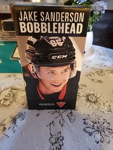 JAKE SANDERSON March 1 2025 OTTAWA SENATORS bobble head SGA  *unopened* - Bild 1 von 3