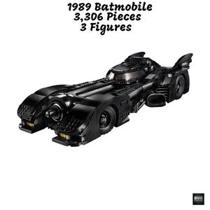 Nuevo Batimóvil 1989 3.306 Piezas Modelo de Vehículo Clásico para Coleccionistas y Niños - Imagen 1 de 6