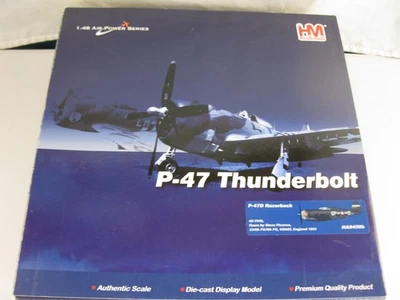 Hobby Master 1/48 HA8450b P-47 Thunderbolt Razorback, Steve Pisanos Sin usar, en caja Foto 1 de 4