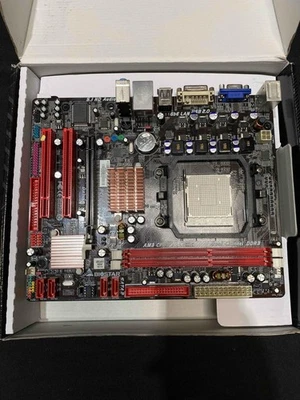 Biostar A780L3G Ver. 6.x, Socket AM3, AMD Motherboard Athlon X2 2.9mhz 8gb Ram - Image 1 of 4