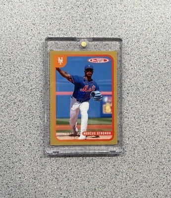 2020 Topps Total #26C Marcus Stroman Gold Parallel 1/1 New York Mets ALL STAR - Image 1 of 2
