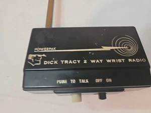 Vintage 1962 Chicago Tribune Dick Tracy 2 Way Wrist Radio AS IS - Picture 1 of 10