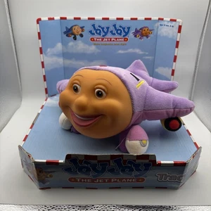 Jay Jay das Düsenflugzeug Tracy lila Flugzeug Plüsch 8 Zoll Kidpower 2000, Vintage - Bild 1 von 14