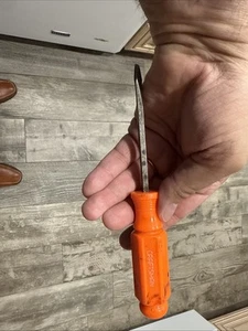 Vintage Craftsman 41555 HWF Schlitz orange Schraubendreher - USA - Bild 1 von 7
