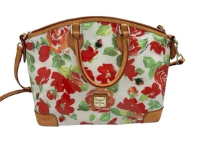 Dooney & Bourke Rose Garden Tote Floral Umhängetasche Schultertasche Handtasche - Bild 1 von 18