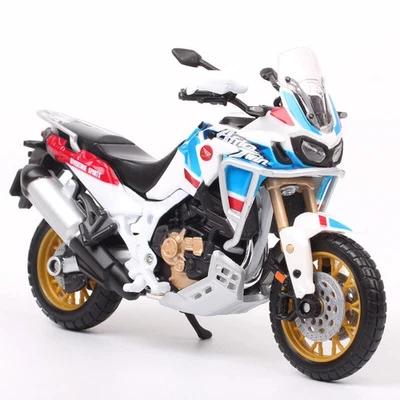 Bburago 1/18 Honda Africa Twin Adventure Touring Motorcycle Diecast Model Toy！！ - Image 1 of 4