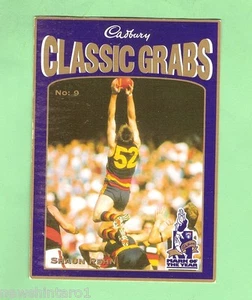 TARJETA CADBURY AFL #9 SHAUN REHN, ADELAIDE CROWS - Imagen 1 de 2