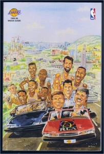 LA LAKERS 93-94 MEDIA GUIDE West DIVAC Cooper  WORTHY Peeler CHIC Van Exel MORE! - Bild 1 von 1