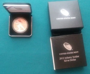 Infanteriesoldat 2012 Silber PP Dollar wie verausgabt (kein Zertifikat) #572 - Bild 1 von 6