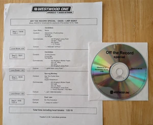Candlebox & Sprung Monkey Off The Record 1 cd M & I radio show 11/15/98 #98-46 - Picture 1 of 1