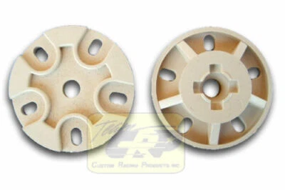 REAR WHEEL ADAPTERS Tamiya Blackfoot Monster Beetle Mud Blaster RC Team CRP 1634 - Image 1 of 4