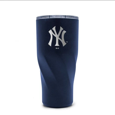 New York Yankees Fanatics 20oz Morgan Navy Blue Stainless Steel Tumbler Cover