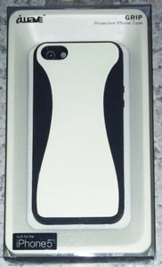 NIB iWAVE Grip Protective Case White Black Cellphone Cover iPhone 5 5S - Picture 1 of 2