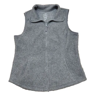 Made for Life Women’s Vest Gray Fleece Fitted Warm Lightweight Sz PS Neutral - Picture 1 of 8