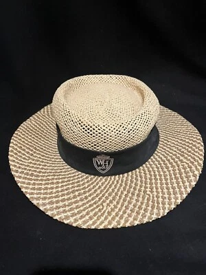 Walter Hagen Golf Men’s Straw Paper Woven Panama Style Hat For The Derby - Image 1 of 4