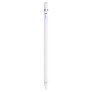 Stylus Smartphone/Tablet/PC Touchscreen Tip Fine Aluminum White - Picture 1 of 5