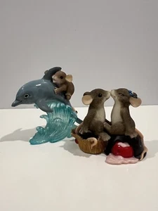 Charming Tails YOU GIVE MY LIFE FOCENE Figurine Mackenzie e CANDY KISSES - Foto 1 di 4