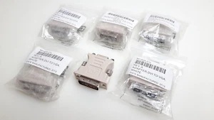6x Adapter DVI zu VGA 24+5 Neu - 941425-01L - Bild 1 von 3