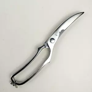 Vintage Edelstahl Geflügel Küchenschere Schere - Made in Italy - Bild 1 von 7