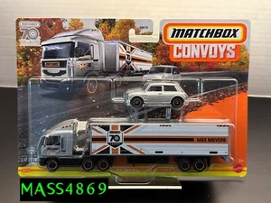 Matchbox 2024 Convoys Cabover Box Trailer 1964 Austin Mini Cooper 1:64 - 70th - Picture 1 of 17
