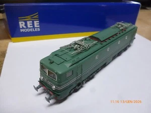 Ree Models MB-056 HO: 1:87 locomotiva elettrica CC7114 RG SNCF livrea verde - Foto 1 di 18