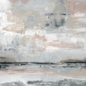 Soozy Barker - The Turning Tide - Arte de pared con impresión abstracta en lona - 2 tamaños - Imagen 1 de 1