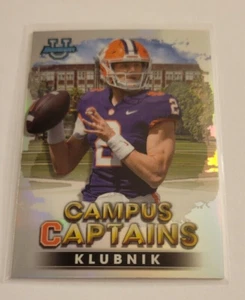 Cade Klubnik 2023 Bowman's Best University Campus Captains Refractor RC Card - Picture 1 of 1