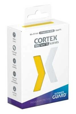 Ultimate Guard Cortex Matte Sleeves Standardgröße Gelb (100 Hüllen) NEU & OVP! - Bild 1 von 3