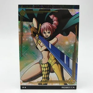 One Piece REBECCA R No.10-29 Japanese Collectable Wafer Card Anime - Picture 1 of 2