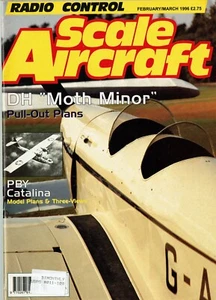 Radio Control Scale Aircraft Magazine - Feb/Mar 1996 - DH Moth Minor F/S Plans - Picture 1 of 9