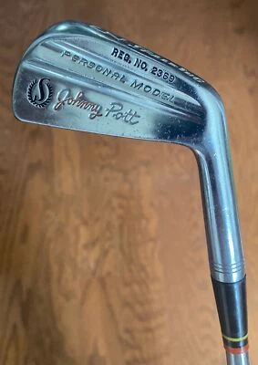 Spalding Johnny Pott Personal Model 3-Iron ⛳ RH Stainless Steel Shaft ~38" - Image 1 of 4