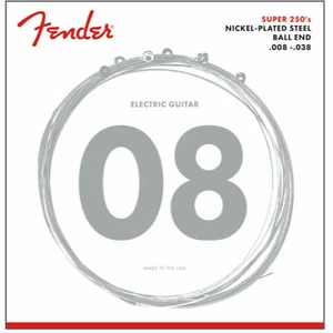 Cuerdas de guitarra eléctrica Fender 250XS Super 250's acero níquel, súper luz extra - Imagen 1 de 1