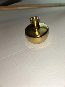 Vintage 2.5”Brass Bud Vase Made In India - Picture 1 of 3